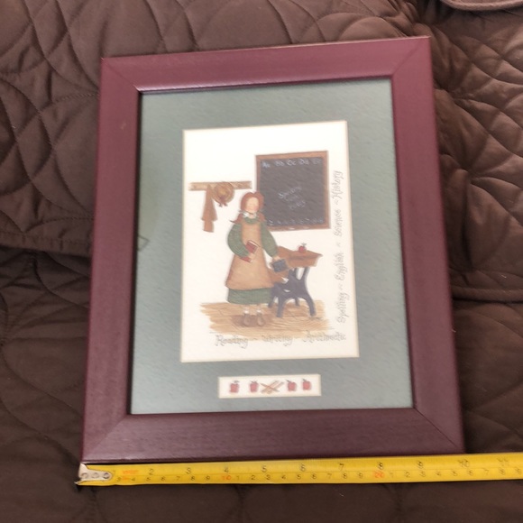 FRAMED SKETCH OF OLDEN DAYS STUDENT - Studying Basics. - #178 - Picture 10 of 13